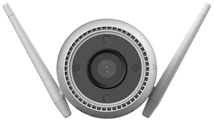 Комплект 4 уличные IP камеры EZVIZ H3c 4 Мп (2,8 мм) с видеорегистратором X5S