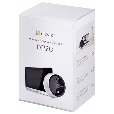 Беспроводной Wi-Fi видеоглазок EZVIZ DP2C 2 Мп (2 мм)