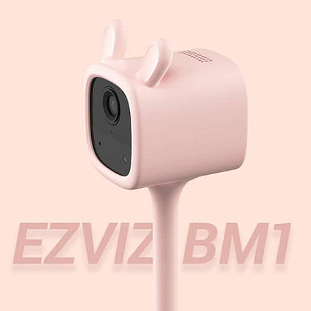 Wi-Fi видеоняня (розовый заяц) EZVIZ BM1 2 Мп (4 мм)