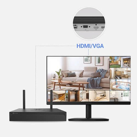 Видеорегистратор (NVR) 8-ми канальный EZVIZ X5S