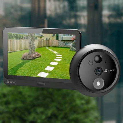Беспроводной Wi-Fi видеоглазок EZVIZ HP4 2 Мп (2 мм)