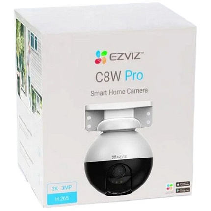 Wi-Fi уличная поворотная IP камера EZVIZ C8W Pro 2K 3 Мп (4 мм)