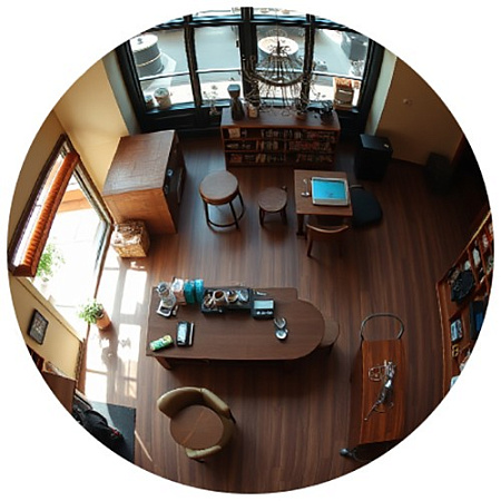 Wi-Fi панорамная IP камера Fisheye EZVIZ E4p 3K+ 6 Мп (1,82 мм)