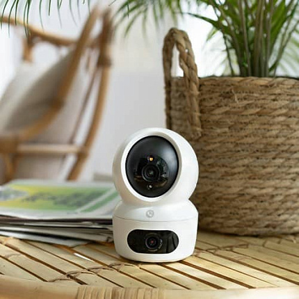 Wi-Fi внутренняя поворотная IP камера EZVIZ H7c Dual 2K+ 4 Мп (2,8 и 6 мм)