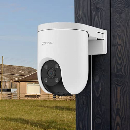 Уличная поворотная IP камера с сим картой EZVIZ H8c 4G 2K 3 Мп (4 мм)