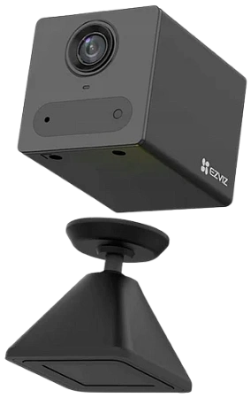 Комплект внутренняя IP мини камера EZVIZ CB2 4G 2K 3 Мп (4 мм) черная с модулем питания