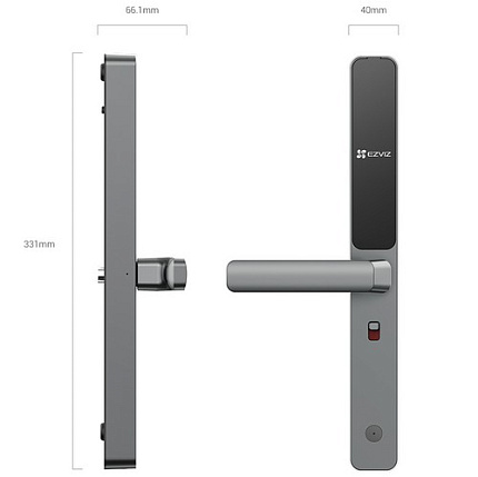 Биометрический электронный Wi-Fi дверной замок EZVIZ DL06