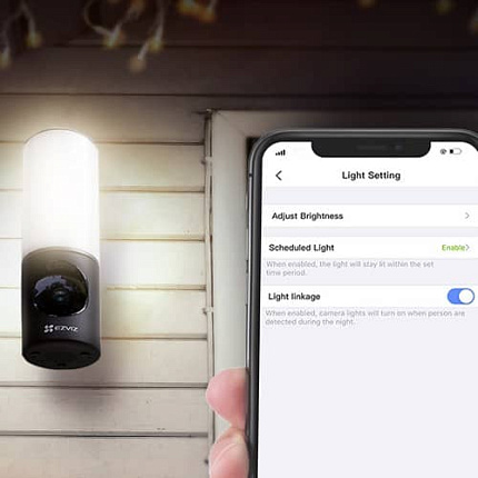 Wi-Fi уличная IP камера EZVIZ LC3 4 Мп (2 мм)